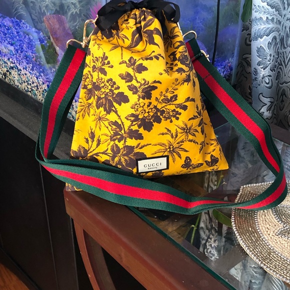 Gucci Other - Gucci string bag converted  in to belt bag .